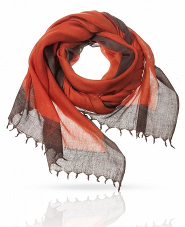 Палантин Унисекс W-BORDE/RUST.TAU